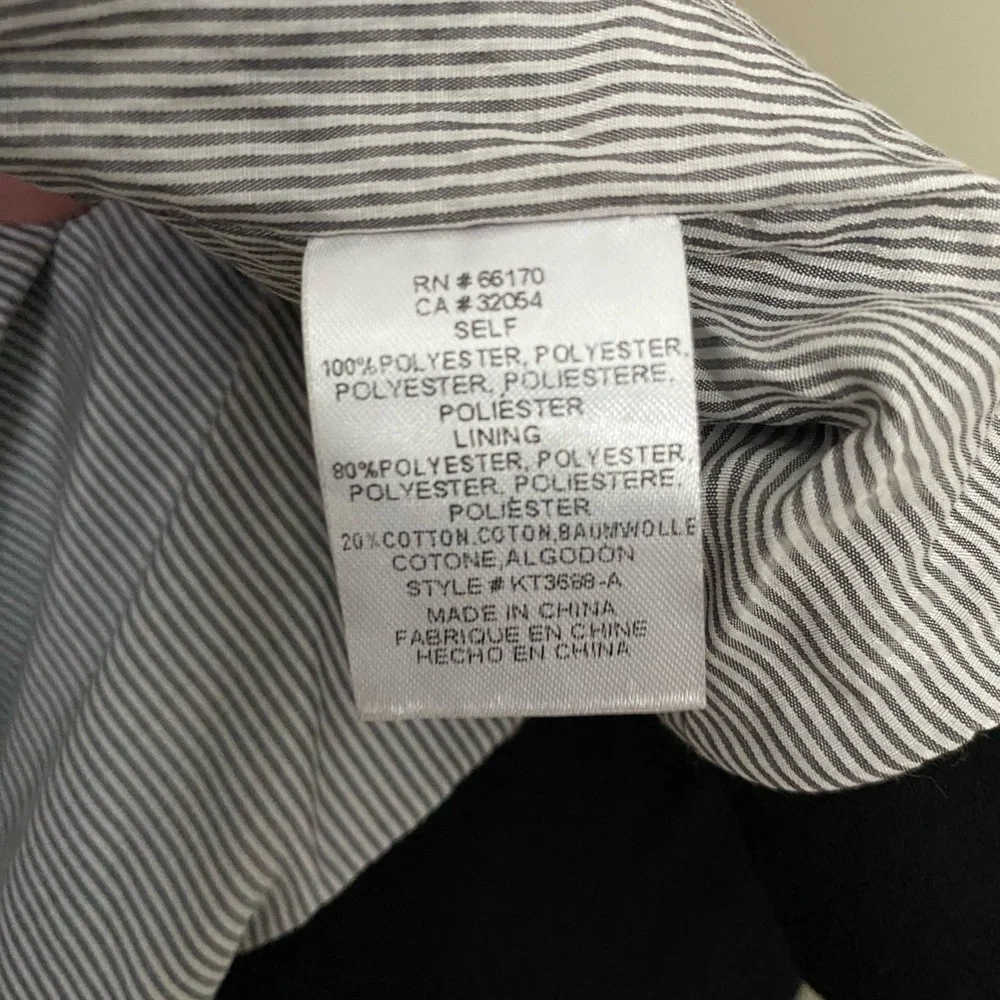 CARTONNIER x ANTHROPOLOGIE Open Front Tailored Black Blazer Size Small
